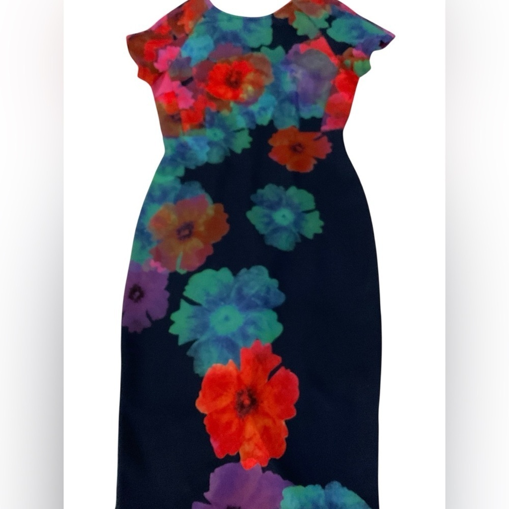 Felicity & Coco Multicolor Floral Mini Dress - Picture 13 of 14